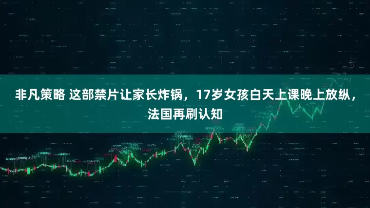 非凡策略 这部禁片让家长炸锅，17岁女孩白天上课晚上放纵，法国再刷认知